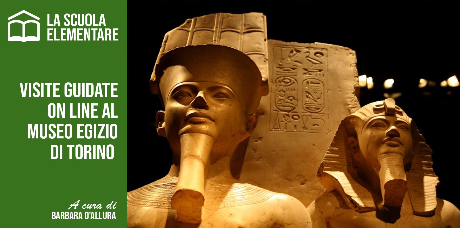 VISITE GUIDATE ON LINE AL MUSEO EGIZIO DI TORINO 