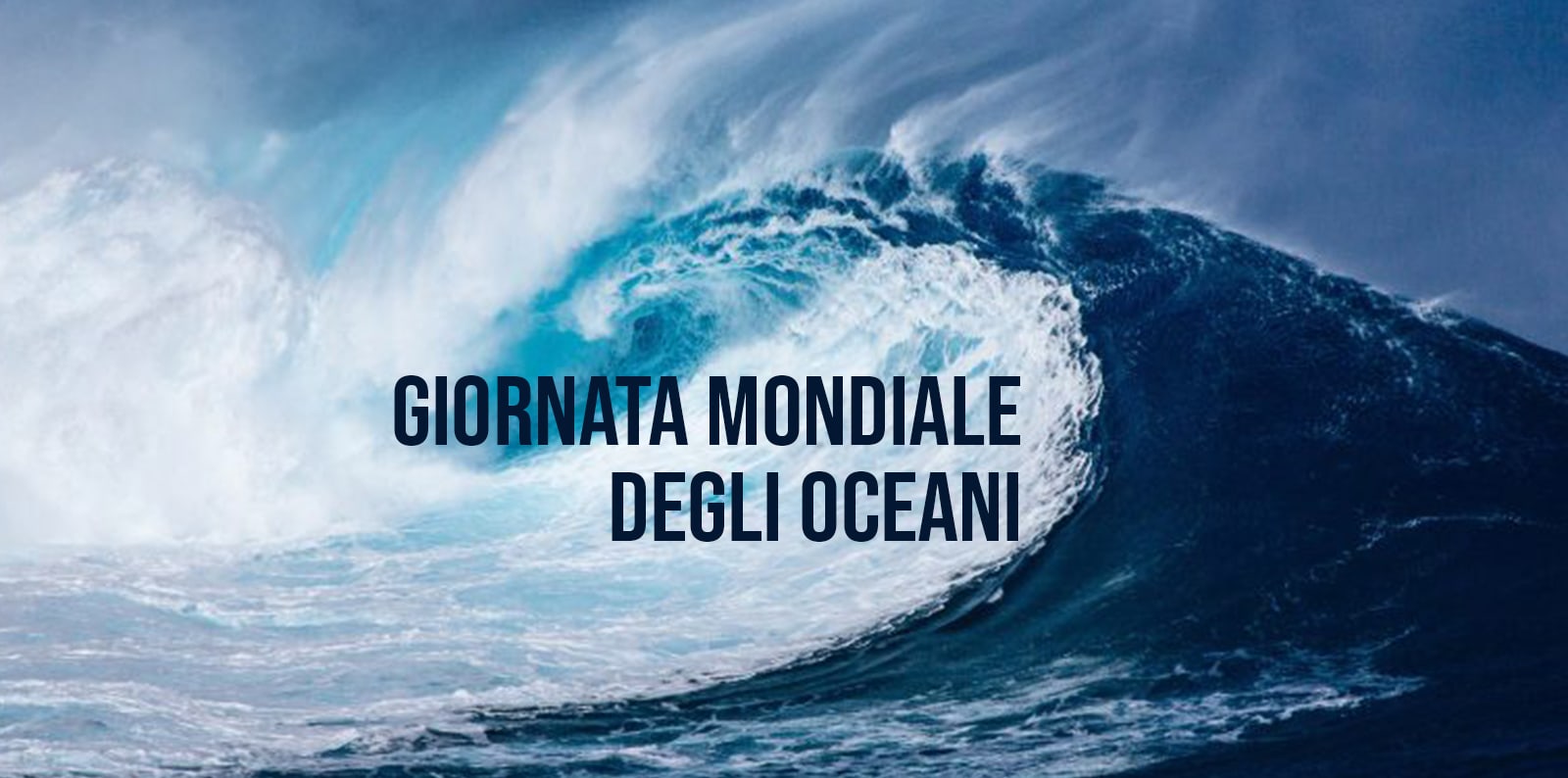 LA GIORNATA MONDIALE DEGLI OCEANI 